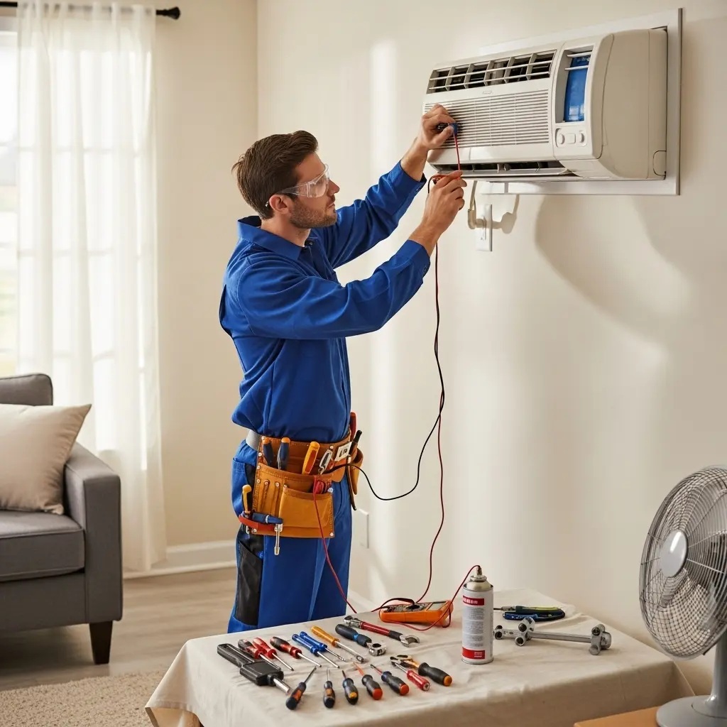 Manisa Hisense Hisense klima gaz dolumu ve bakım – Enerji verimliliği artırıldı. - Teknik servis örneği